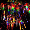 Meteor Shower Rain Lights Waterproof Falling Raindrop Fairy String Light for Christmas Holiday Party Patio Wedding Decoration