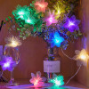1.5m Garland LED Ball String Lights Christmas Garland For Holiday Wedding Christmas Outdoor Patio Home Decoration