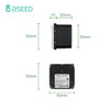 BSEED ZigBee Switches Parts Glass Panel White Touch Switches Function Parts Smart EU Sockets Power Outlet Parts Metal Frame