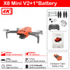 FIMI New X8 MINI V2 Drone 250g 9km GPS Transmission 4k Camera Mini Drone Gimbal Professional Quadcopter with Remote Control 2023