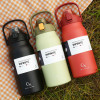 Large Capacity Thermal Water Bottle With Straw Tumbler Stainless Steel Thermo Bottle Gym Vacuum Flask Cold and Hot Insulated Cup Large Capacity Thermal Water Bottle With Straw Tumbler Stainless Steel Thermo Bottle Gym Vacuum Flask Cold and Hot Insulated Cup