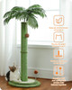 Cat Scratching Post Cat Scratcher for Large Cats with Interactive Balls Sisal Covered Kitten Scratch Posts for Indoor Cats