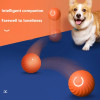 Smart Dog Toy Ball Automatic Moving Bouncing Rolling Ball for Small Medium Dog Cat Toy USB Rechargeable Dog Ball with shell