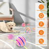 Smart Interactive Dog Balls, Remote Control Dog Chew Toy Ball for Aggressive Chewers, 4 Hours Running Time Rolling Balls for Dog