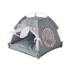 Pet Tent Set for Small Cats&dog Soft Cushion Canvas House Portable Detachable Cat Beds Furniture Sofa Pet Accessories 고양이 텐트
