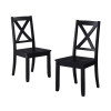 Better Homes & Gardens Maddox Crossing Dining Chairs, Set of 2, Blackchairs dining room  dining chair