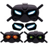 PVC Big Eyes Skin Stickers for DJI Goggles V2 Flight Glasses Decal Decorative Film for DJI Avata / FPV Camera Drone Accessories