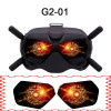 PVC Big Eyes Skin Stickers for DJI Goggles V2 Flight Glasses Decal Decorative Film for DJI Avata / FPV Camera Drone Accessories