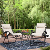 Mainstays Outdoor Zero Gravity Chair Lounger, 2 Pack - Tan