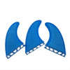 3Pcs Tri Surf Fins With Honeycomb Fibreglass for Surfboard Surf Fin Surfboard Accessories Water Sports Surfing Board