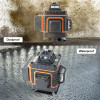 Pracmanu 16 Lines 4D Laser Level Auto Self-Leveling Horizontal And Vertical Cross Line Laser Level Super Powerful Green Beam