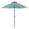Hanover Lavallette 9 ft. Umbrella|UVand Weather ResistantPVC Canopy | Durable Aluminum Frame|Open/Close Pole Crank,Pivot Feature