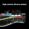 LinYuvo KS40 Joypad Transparent Wireless six-axis Joy Controller Gamepad Joy wireless Gamepad Motion Control For Nintendo Switch