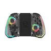 LinYuvo KS40 Joypad Transparent Wireless six-axis Joy Controller Gamepad Joy wireless Gamepad Motion Control For Nintendo Switch