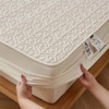 Pure Cotton Soft Quilted Mattress Cover Anti-bacterial King Size Customized Bed Pad Protector Cover Not Included Pillowcase Pure Cotton Soft Quilted Mattress Cover Anti-bacterial King Size Customized Bed Pad Protector Cover Not Included Pillowcase