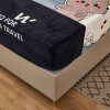 Thickened Milk Velvet Bedsheet,High Quality Ultra-Soft With Elastic Band Mattress Protector ,chine Washable Mattres