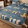 Thickened Milk Velvet Bedsheet,High Quality Ultra-Soft With Elastic Band Mattress Protector ,chine Washable Mattres
