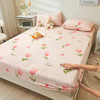 Thickened Milk Velvet Bedsheet,High Quality Ultra-Soft With Elastic Band Mattress Protector ,chine Washable Mattres
