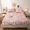 Skin friendly matte thickened cotton fitted sheet, Elastic Band Fitted Sheet Soft Comfort Mattress Protector