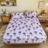 Skin friendly matte thickened cotton fitted sheet, Elastic Band Fitted Sheet Soft Comfort Mattress Protector