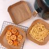 50pcs/25pcs Air Fryer Disposable Baking Paper Liner Form Tray Kitchen Grill Parchment Paper Air Fryer Accessories