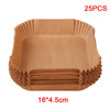 50pcs/25pcs Air Fryer Disposable Baking Paper Liner Form Tray Kitchen Grill Parchment Paper Air Fryer Accessories