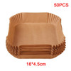 50pcs/25pcs Air Fryer Disposable Baking Paper Liner Form Tray Kitchen Grill Parchment Paper Air Fryer Accessories