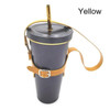 1Pcs Portable Water Bottle Cover Case PU Leather Insulated Bag Coffee Cup Pouch Vacuum Glass Cup Sleeve Sport Camping Accessory