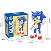 Anime Sonic The Hedgehog Building Blocks Action Figure Cartoon Sonic Toy Bricks Assemble Educational Kids Toys Birthday Gifts