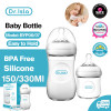 Dr.isla Baby Bottle BPA Free 150ML/330ML Baby Bottle Newborn Bottle P.P Feeding Bottle With Handle Baby drop-resistant Bottles