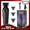 KEMEI Black Hair Clippers for Men Cordless Clippers for Hair Cutting Professional Barber Clippers USB Rechargeable Wireless Hair