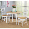 Ladder Back  Wood Dining Seat Chairs - Set of 2, Strong and Durable ，Upholstered,18.00 X 18.75 X 38.00 Inches
