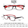 Henotin Reading Glasses Spring Hinge Men and Women Decorative Eyewear Prescrition Eyeglasses Diopter +0+1.0+3.0+4.0+5.0+6.0