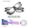 Magnet Clip Sunglasses Myopia Glasses Set Prescription -0.5 To -10 Men Women 1.56 1.61 1.67 Lenses Nearsighted Astigmatism F231