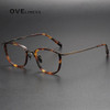 2024 Acetate Titanium Glasses Frame Women Retro Prescription Eyeglasses frames Men Round Optical Spectacles Eyewear Spectacles