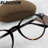 High Quality Vintage Acetate Round Eyeglass Frame Men Myopia Prescription Glasses Women Retro Optical Luxury Brand Eyewear