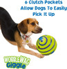 Wobble Wag Giggle Glow Ball Interactive Dog Toy Fun Giggle Sounds When Rolled or Shaken Pets Know Best As Seen On TV