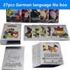 5-55PCS cartas pokemon francaise español Gold Cards Spanish English Foil Gold silve Cards Metalicas Charizard Vmax Gx Game Card