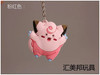 Pokemon Anime Marowak Abra Gengar Ponyta Porygon Alloy Silicone Keychain Accessories Pendant Bag Key Ring Pendant Birthday Gifts