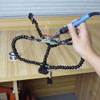 NEWACALOX Multi Soldering Helping Hand Tool Table Clip Third Hand Soldering Stand Welding PCB Holder Flexible Arm Soldering Tool