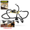 NEWACALOX Multi Soldering Helping Hand Tool Table Clip Third Hand Soldering Stand Welding PCB Holder Flexible Arm Soldering Tool