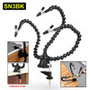 NEWACALOX Multi Soldering Helping Hand Tool Table Clip Third Hand Soldering Stand Welding PCB Holder Flexible Arm Soldering Tool