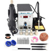 750W 8586 2 In 1 Digital ESD Hot Air Gun Soldering Station Welding Solder Iron For IC SMD Desoldering Rework Tools 220v