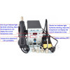 750W 8586 2 In 1 Digital ESD Hot Air Gun Soldering Station Welding Solder Iron For IC SMD Desoldering Rework Tools 220v