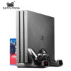 DATA FROG Vertical Cooling Fan Stand For PS4/PS4 Slim/PS4 PRO Console Dual Controller LED Charger Station For SONY Playstation 4