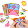54 Pages Montessori Toys DIY Kids Craft Toy 3D Cartoon Animal Origami Handcraft Paper Art Learning Educational Toys for Children
