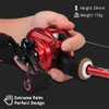 KastKing Spartacus II Red Color Baitcasting Reel 8KG Max Drag 7+1 High Speed Gear Ratio Fishing Coil