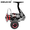 DEUKIO Fishing Reel 2000-7000 Max Drag 12KG Spinning Reels Metal Spool carretilhas de pesca Reel for Fishing Accessories Peche