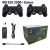 M8 Video Game Consoles 4K 2.4G Double Wireless 10000 Games 64G Retro Classic Gaming Gamepads TV Family Controller For PS1/GBA/MD