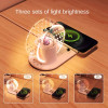 Night Light K13 3 in 1 Creative 15W Mobile Wireless Charger with Three Speed Adjustment LED Night Lamp Bedside Atmosphere Lights